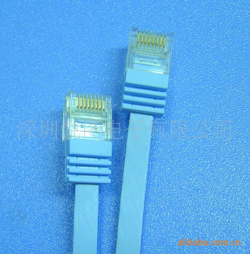 六類跳線 CAT6網絡線 UTP UL24#4TP（內加十字隔離膠柱）OD:6.2 深圳悅圖電子